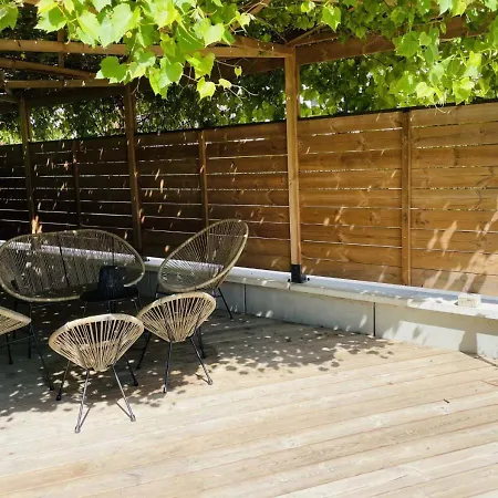 200m Du Grande Terrasse De Vignes Calme & Unique *