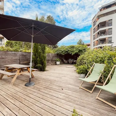 Apartmán 200m Du Grande Terrasse De Vignes Calme & Unique